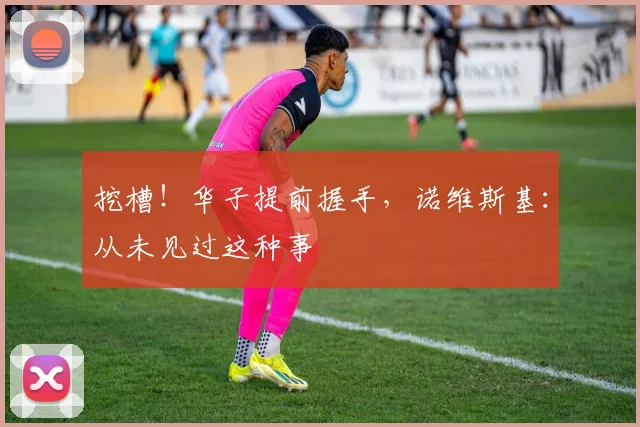 挖槽！华子提前握手，诺维斯基：从未见过这种事
